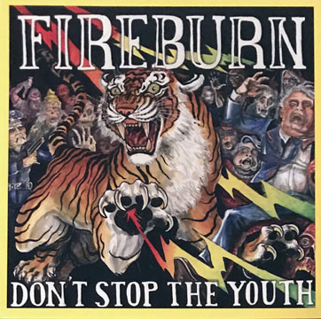 FIREBURN "Don't Stop The Youth" 12" EP (Closed Casket) Clear Wax
